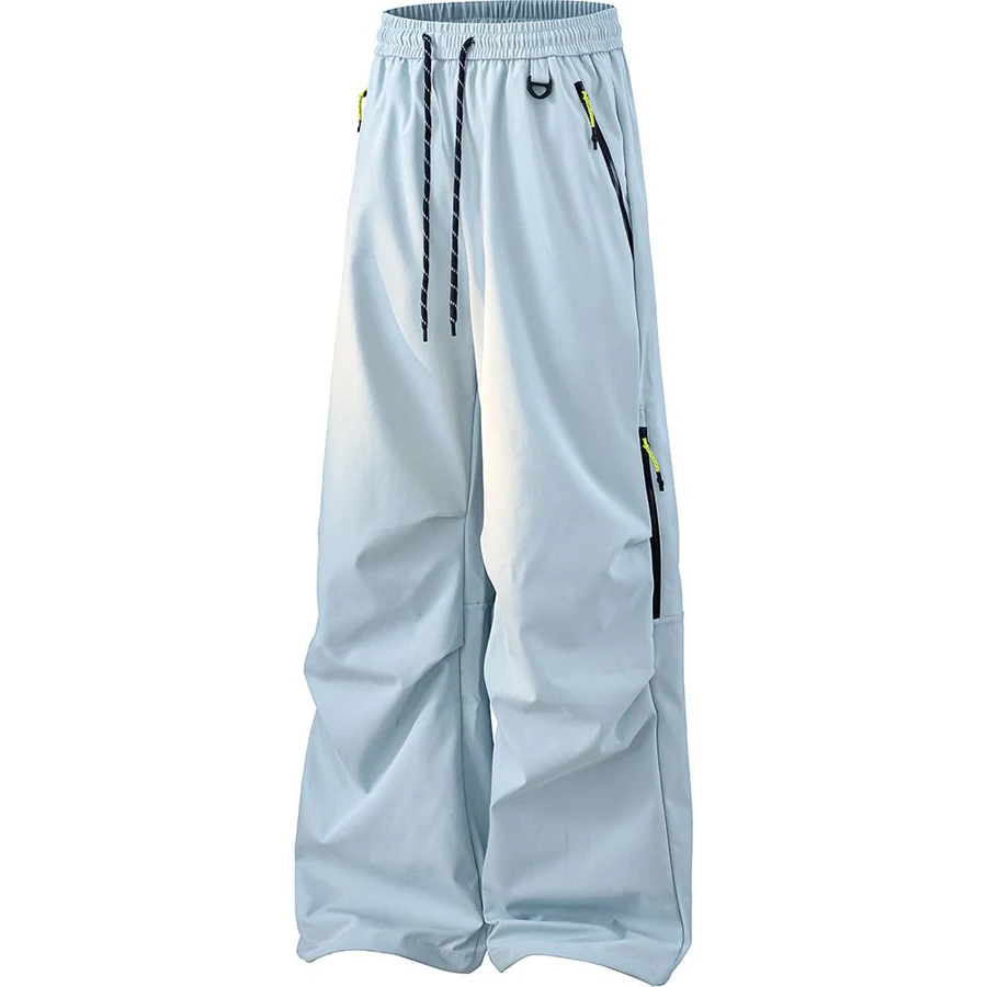 LS-B0207 Water-Repellent Straight-Leg Outdoor Pants in Moonlight Blue, original product photograph