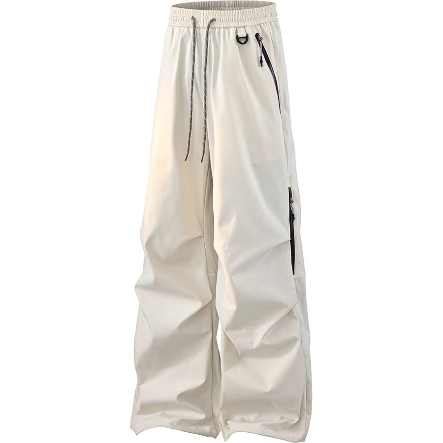 LS-B0207 Water-Repellent Straight-Leg Outdoor Pants in Khaki, original product photograph