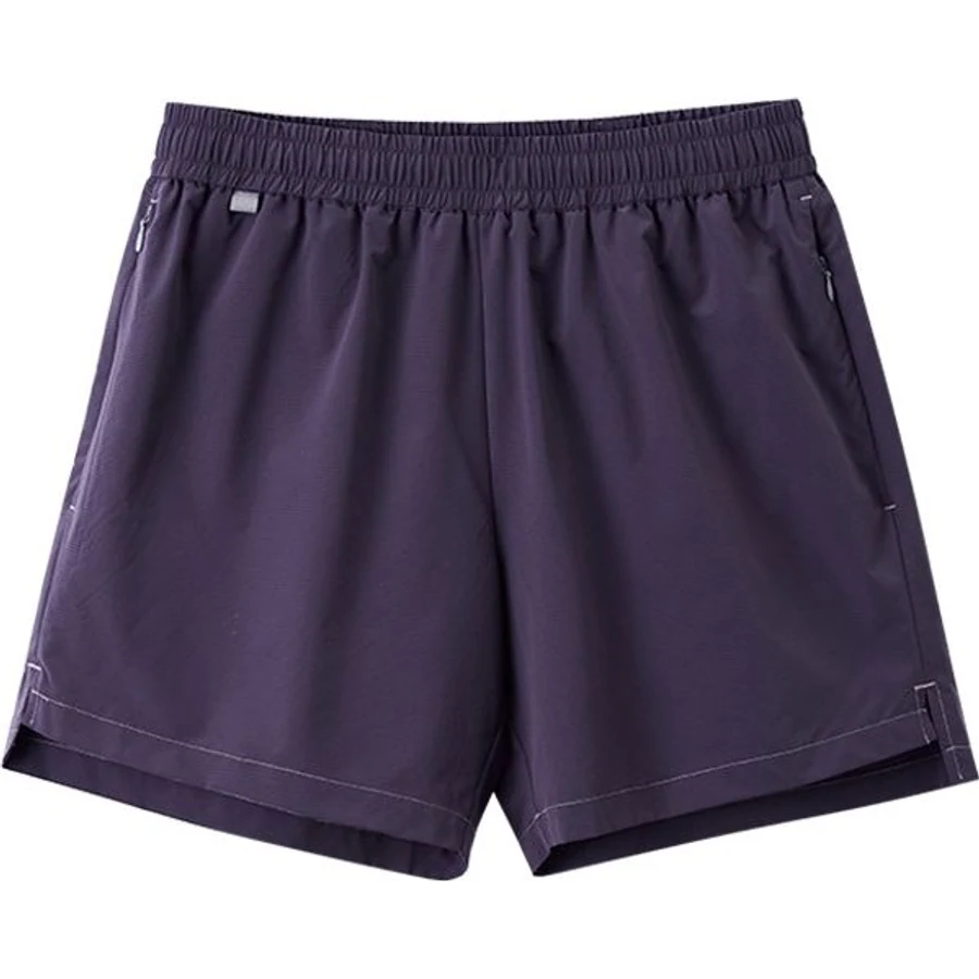 LS-B0208 Quick-Dry Hiking & Training Shorts in Purple Grey, original product photograph