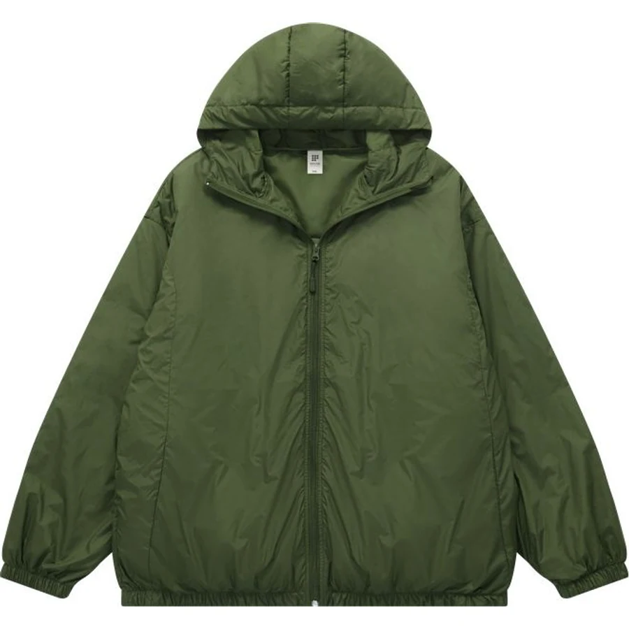LS-B0209 Packable Lightweight Insulated Jacket in Dark Stone Green, original product photograph