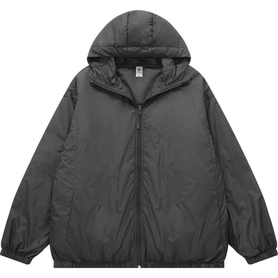LS-B0209 Packable Lightweight Insulated Jacket in Charcoal Grey, original product photograph