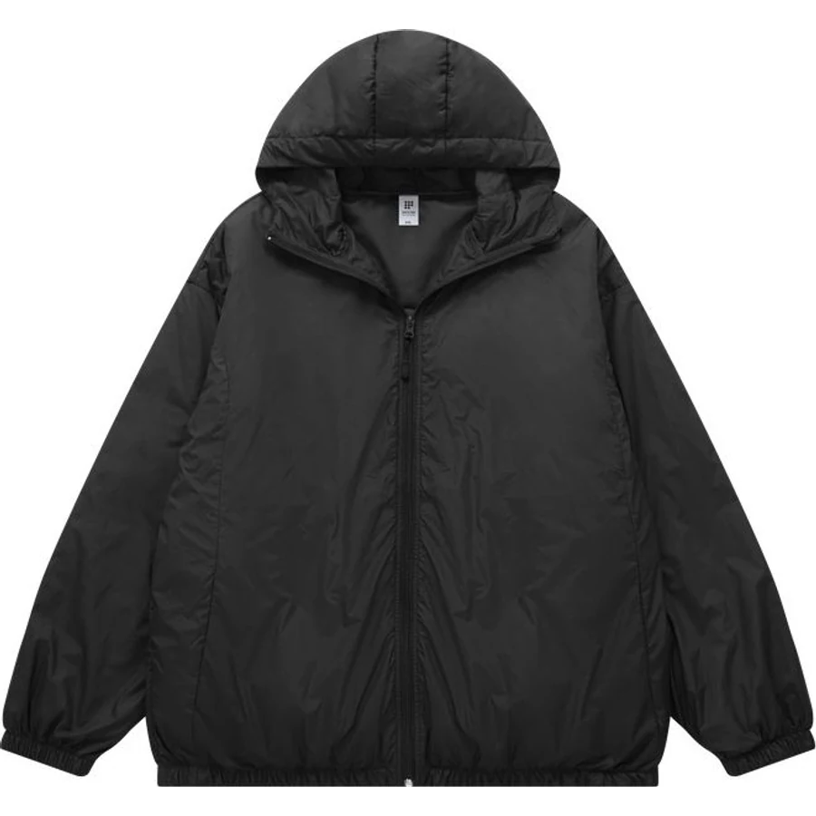 LS-B0209 Packable Lightweight Insulated Jacket in Meteorite Black, original product photograph