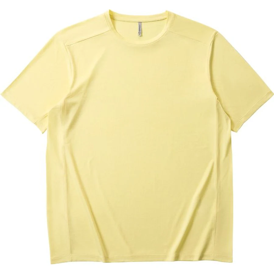 LS-B0235 Lightweight Quick-Dry Training Tee in Soft Yellow, original product photograph