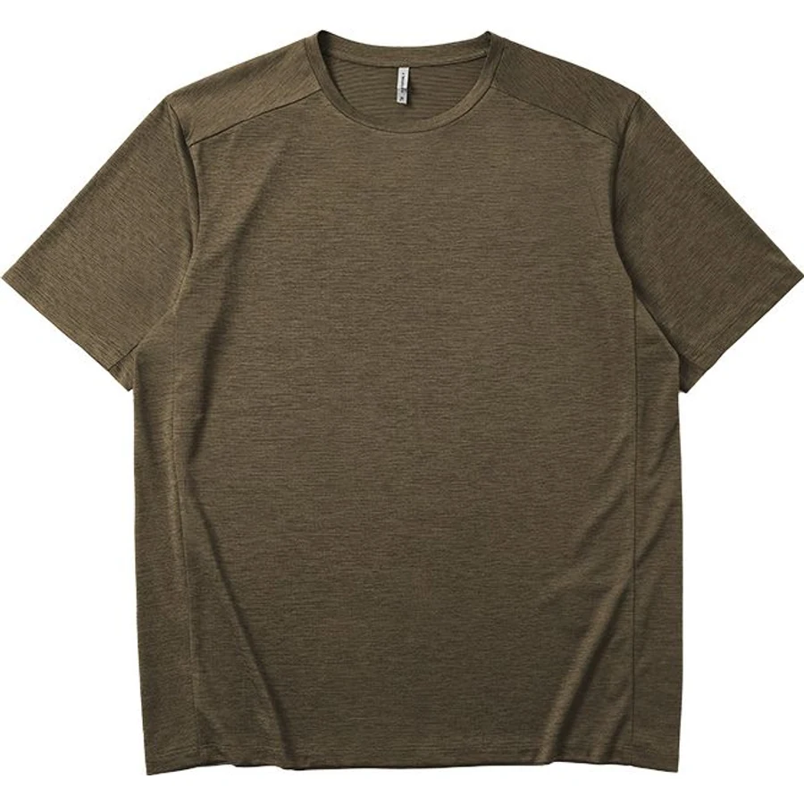 LS-B0235 Lightweight Quick-Dry Training Tee in Camping Green, original product photograph