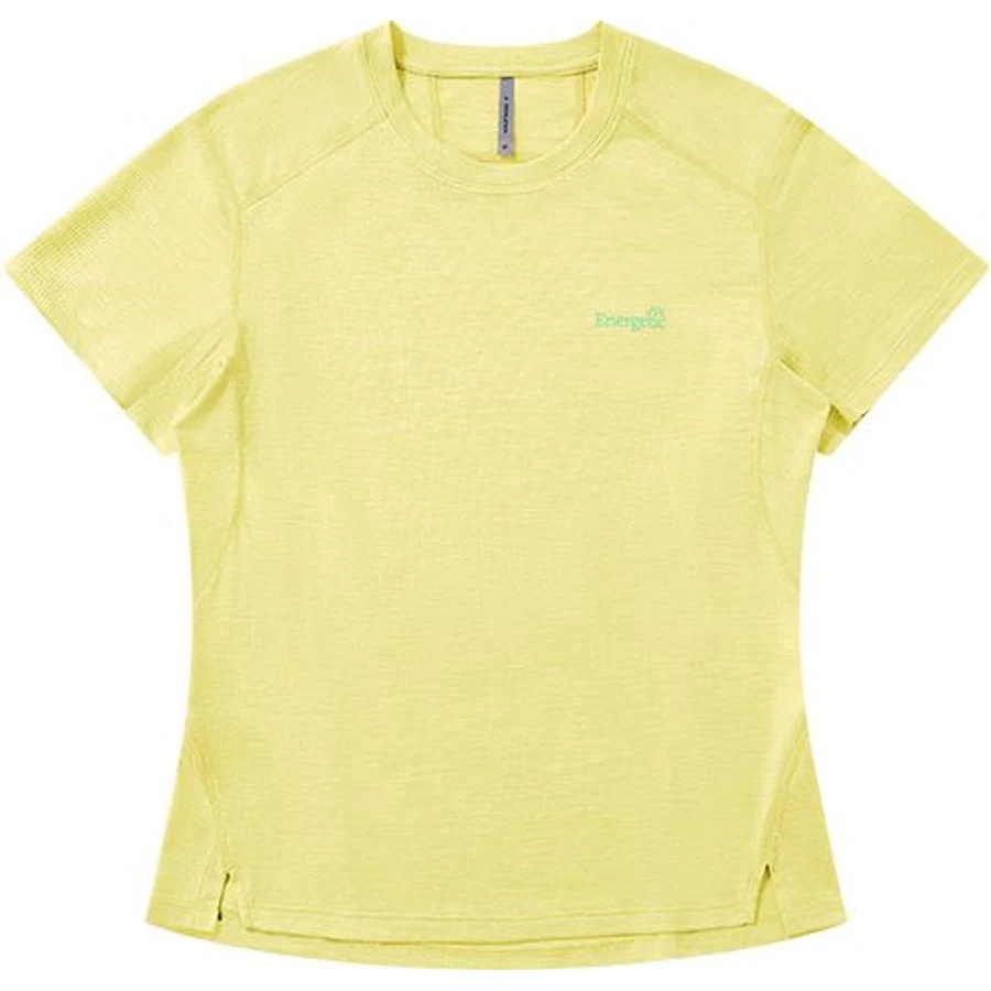 LS-B0238 Slim-Fit Quick-Dry Training Tee in Soft Yellow, original product photograph