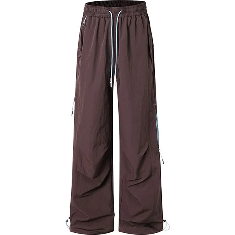 LS-B0247 Wide-Leg Outdoor Utility Pants in Coffee Brown, original product photograph