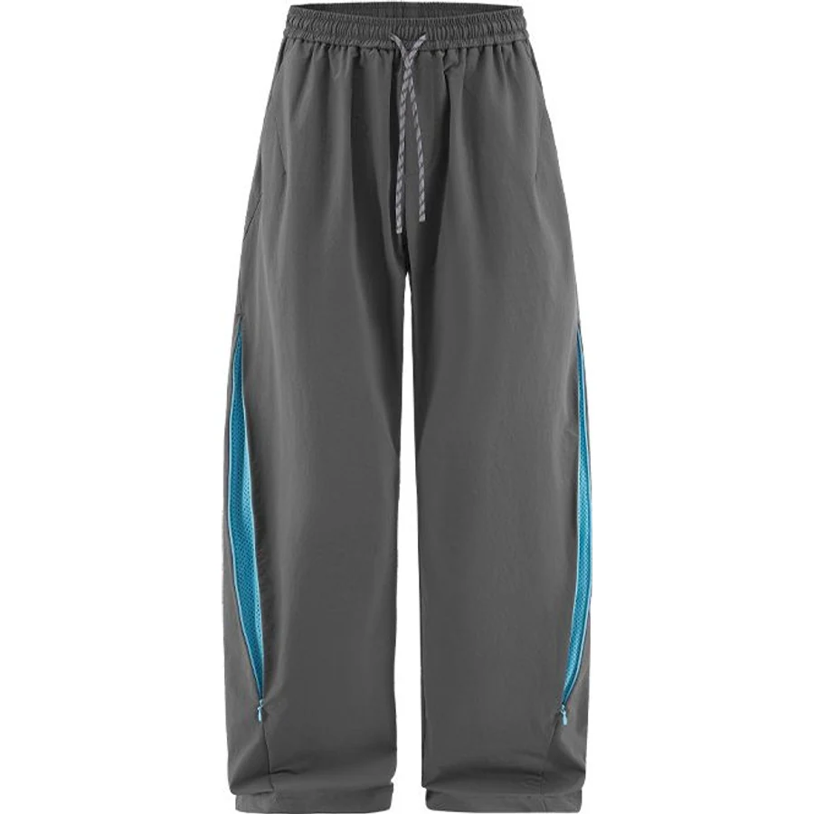 LS-B0256 Color-Block Outdoor Trousers in Grey, original product photograph