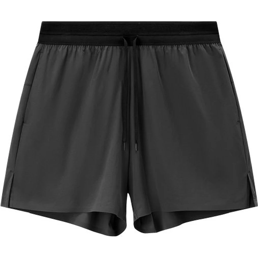 LS-B0265 Bonded-Seam Running Shorts in Meteorite Grey, original product photograph