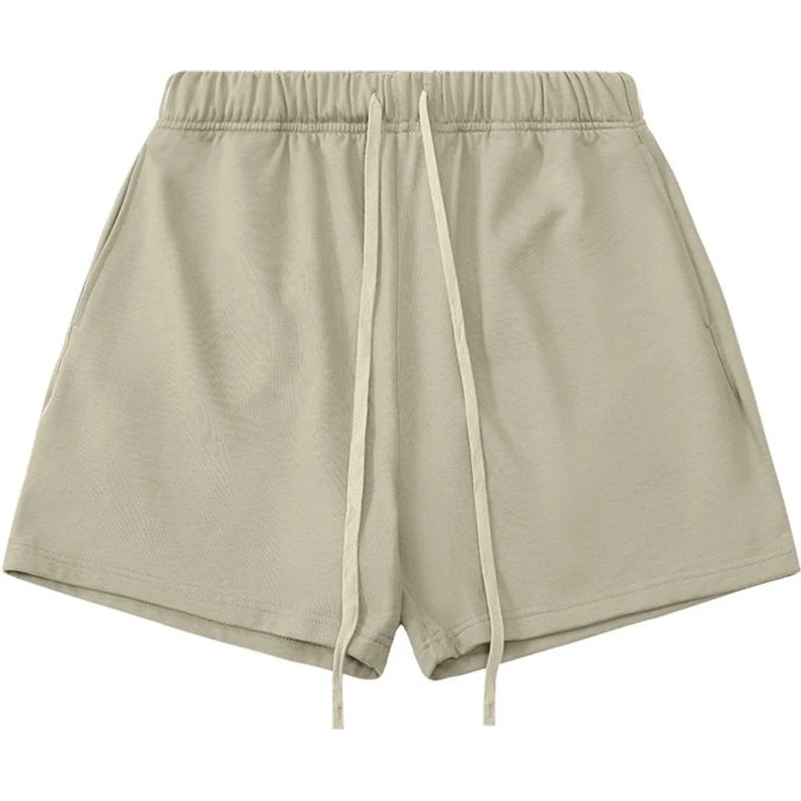 LS-B0268 Heavyweight Relaxed Training Shorts in Sand, original product photograph