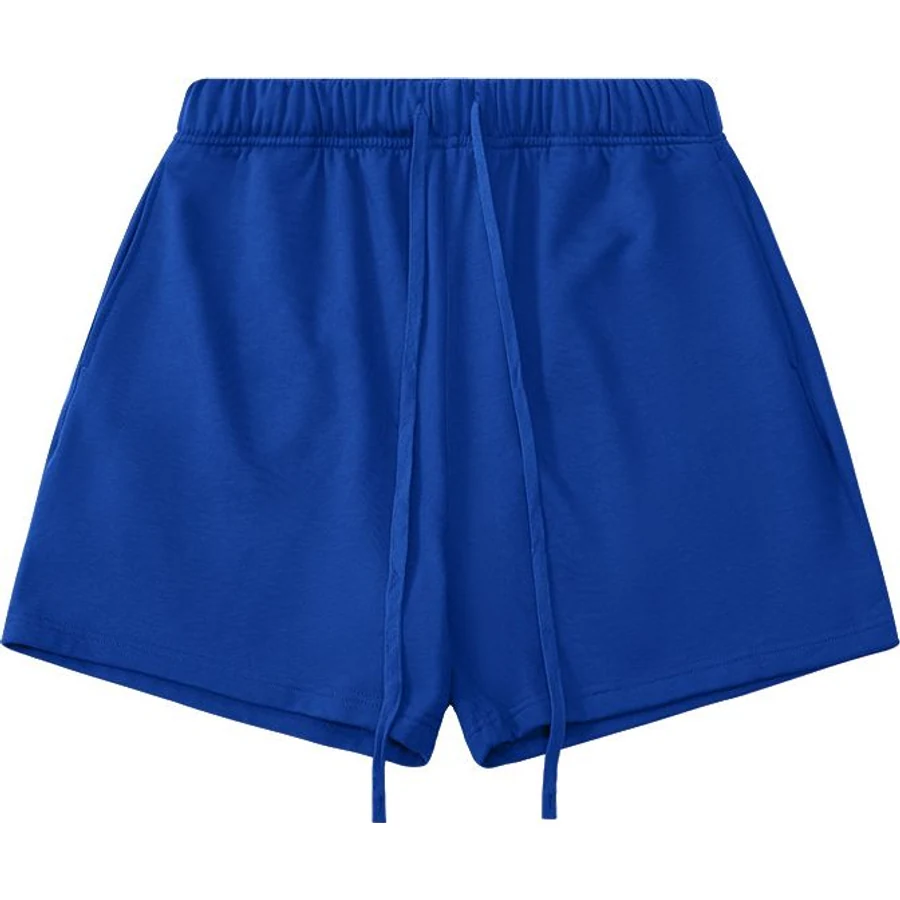 LS-B0268 Heavyweight Relaxed Training Shorts in Bright Blue, original product photograph