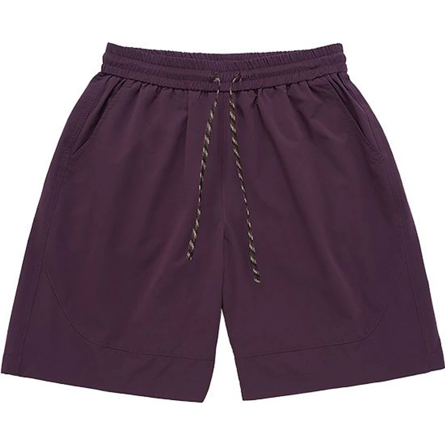 LS-B0272 Lightweight Drawcord Training Shorts in Fig, original product photograph