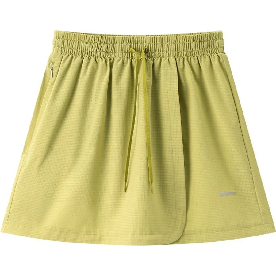 LS-B0281 2-in-1 Training Skirt in Green, original product photograph