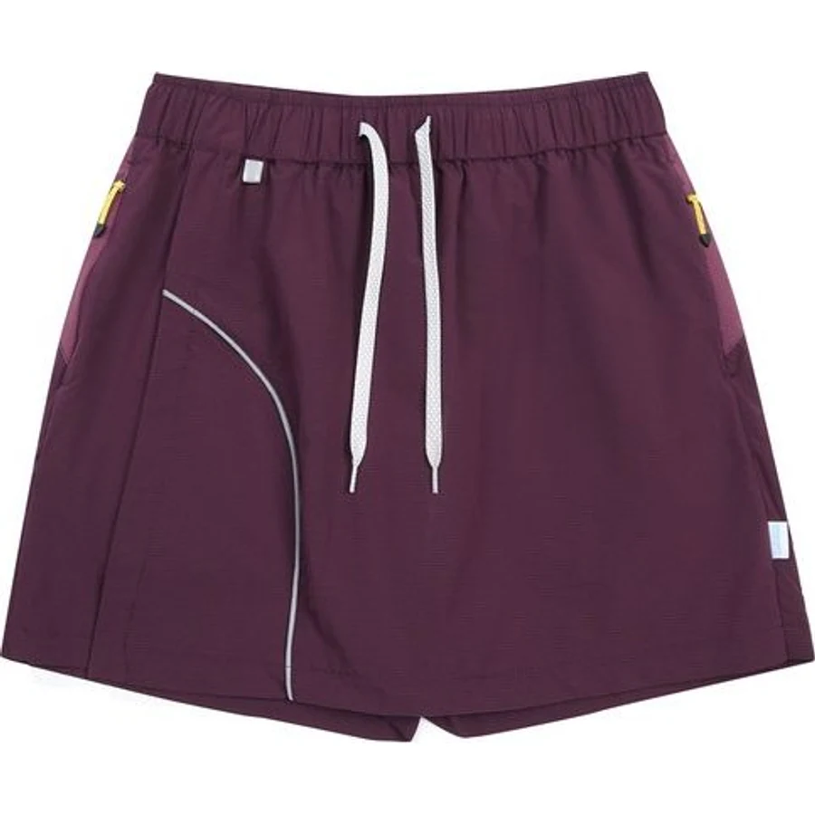 LS-B0283 Panelled Running Skort in Rose Purple, original product photograph