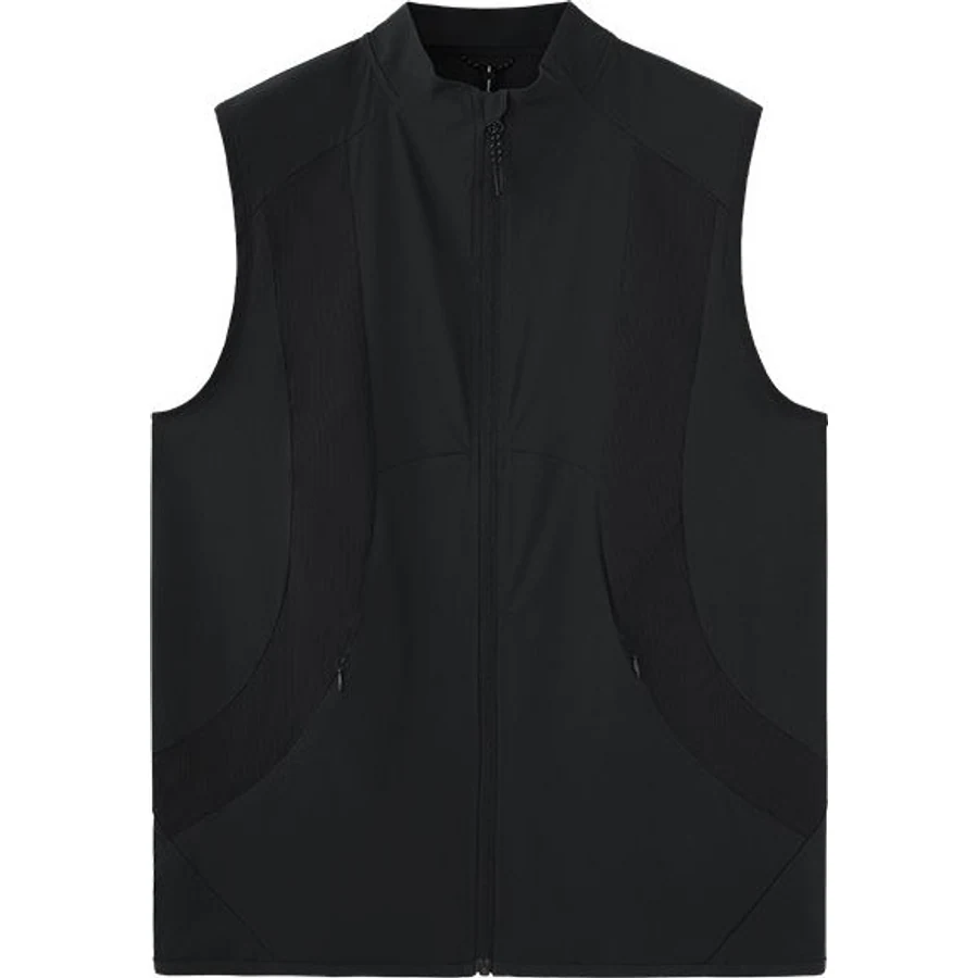 LS-B0285 Color-Block Cycling Vest in Black, original product photograph
