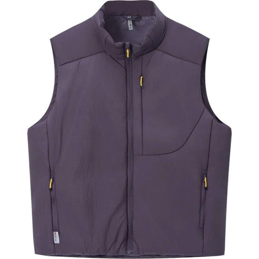 LS-B0291 Lightweight Insulated Outdoor Vest in Purple, original product photograph