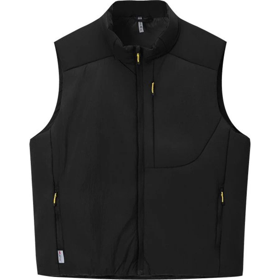 LS-B0291 Lightweight Insulated Outdoor Vest in Black, original product photograph