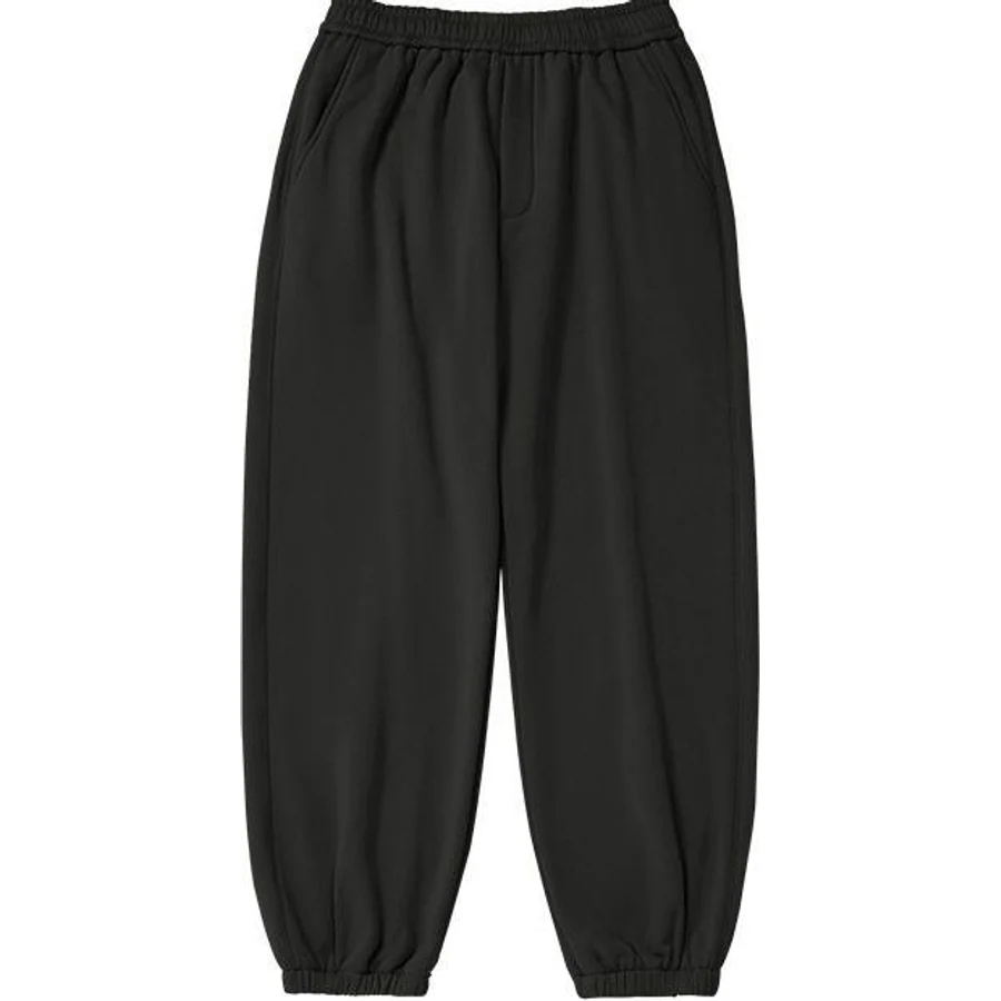 LS-B0303 Fleece-Lined Jogger Pants in Dark Grey, original product photograph