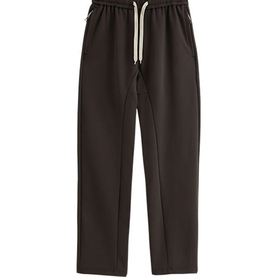 LS-B0306 Soft Fleece Casual Sweatpants in Volcanic Brown, original product photograph