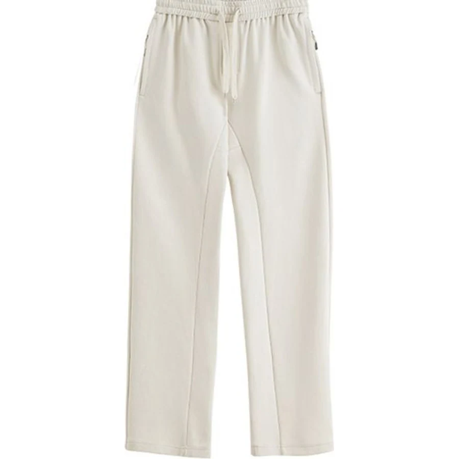 LS-B0306 Soft Fleece Casual Sweatpants in Beach White, original product photograph