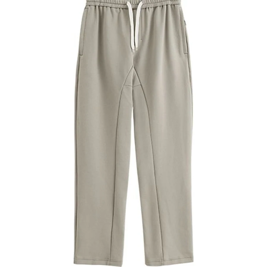 LS-B0306 Soft Fleece Casual Sweatpants in Layered Rock Grey, original product photograph