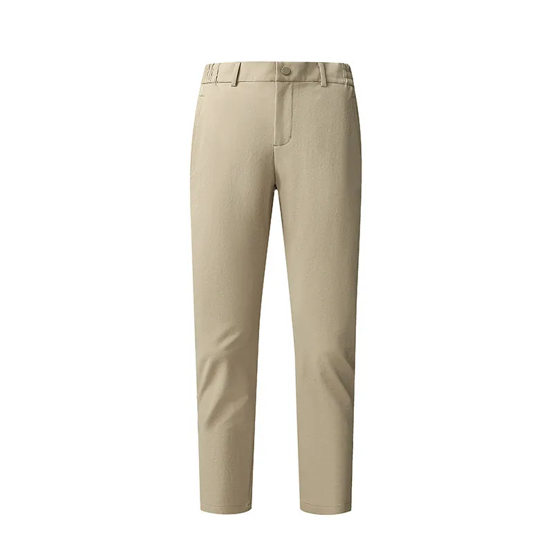 LS-B0376 Men's Water-Repellent Softshell Pants in Khaki — Men's, original product photograph