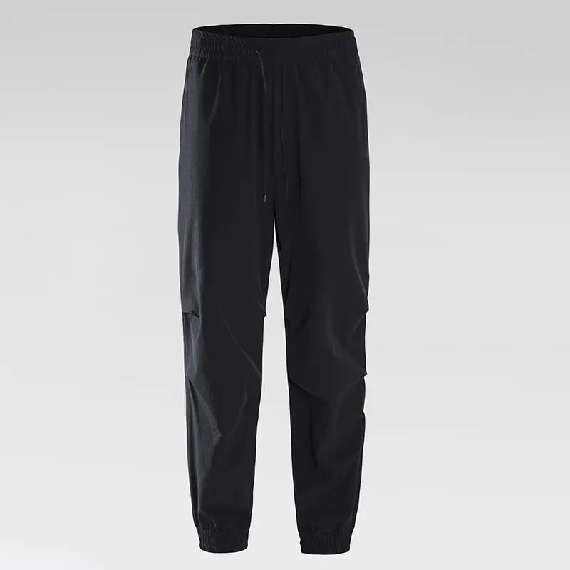 LS-B0382 Unisex Ice-Touch Quick-Dry Joggers in Black, original product photograph