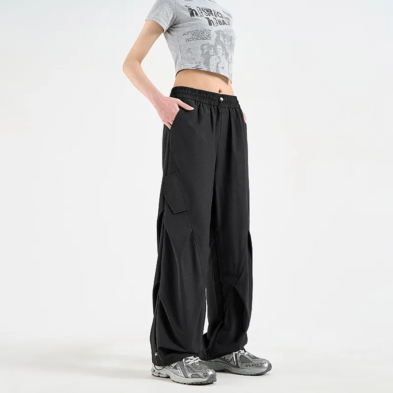 LS-B0385 Men's Outdoor Performance Pants in 18 models black, original product photograph