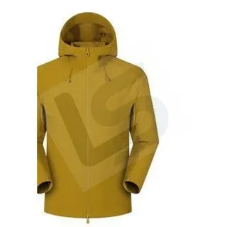 LS-B0395 Men's Softshell Jacket in 017/mustard yellow, original product photograph