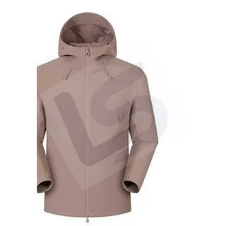 LS-B0395 Men's Softshell Jacket in 017/dried rose powder, original product photograph