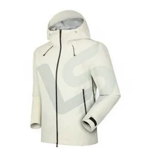 LS-B0401 Men's 3-in-1 Hardshell Jacket in Ivory-single jacket, original product photograph