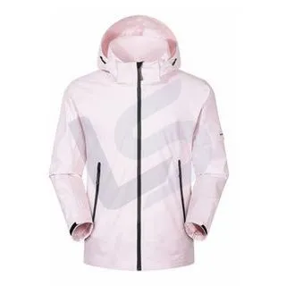 LS-B0405 Men's 3-in-1 Hardshell Jacket in Stone crystal powder-women [single jacket], original product photograph