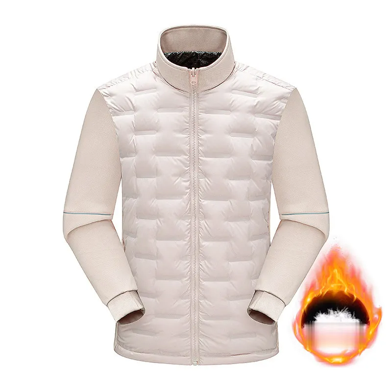 LS-B0415 Men's Down Jacket in Pink, original product photograph