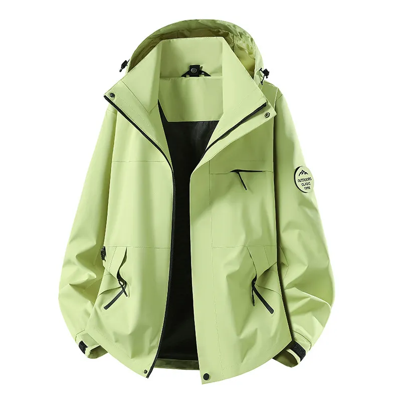 LS-B0420 Men's 3-in-1 Shell Jacket in Green fruit green-single jacket, original product photograph