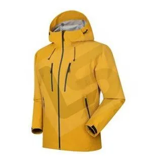 LS-B0424 Men's 3-in-1 Shell Jacket in Crystal yellow-single jacket, original product photograph