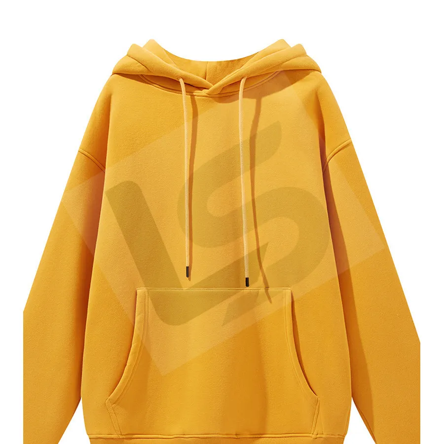 LS-B0431 Men's Heavyweight Oversized Hoodie in Yellow, original product photograph
