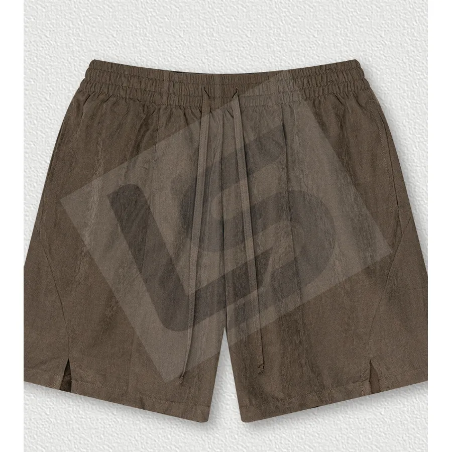 LS-B0445 Women's Streetwear Shorts in Coffee Brown, original product photograph
