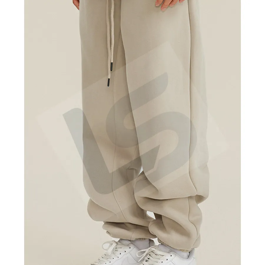 LS-B0447 Men's Heavyweight Oversized Streetwear Joggers in Dark Greige, original product photograph
