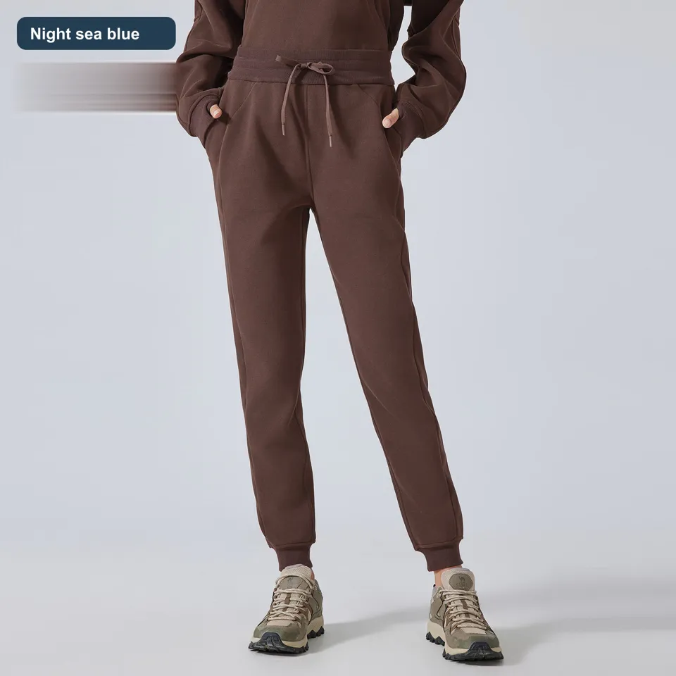 LS-B0527 Women's Cotton Active Pants in Night sea blue, original product photograph