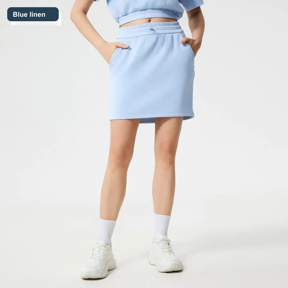 LS-B0562 Blue linen front view — original product photograph