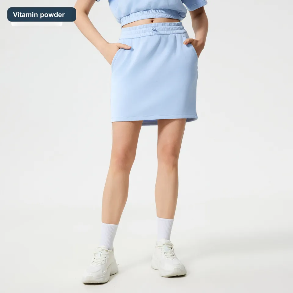 LS-B0562 Women's Cotton Active Skirt in Vitamin powder, original product photograph