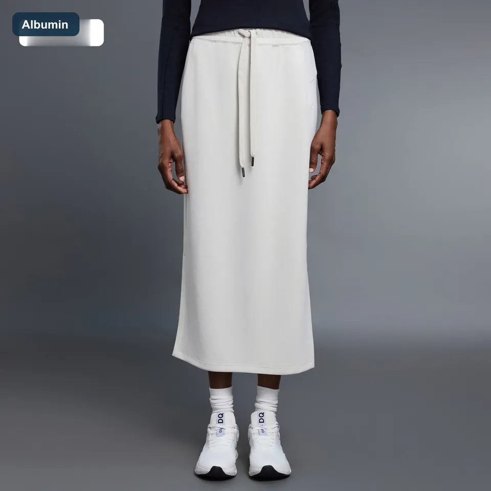LS-B0564 Women's Modal Active Skirt in Albumin, original product photograph
