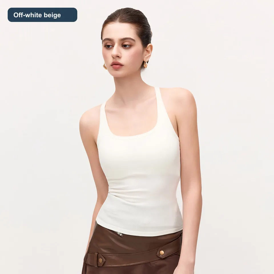 LS-B0569 Off-white beige front view — original product photograph
