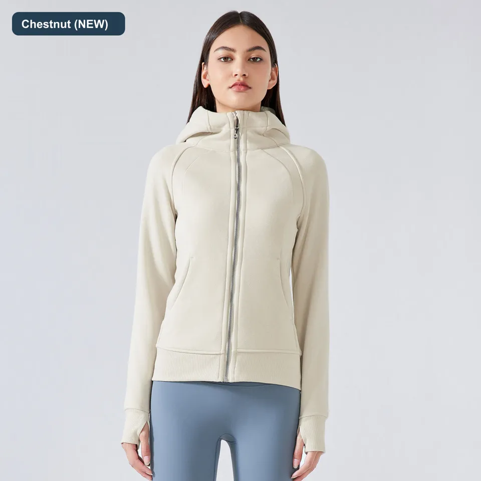 LS-B0581 Women's Cotton Yoga Cover-Up in Chestnut (NEW), original product photograph