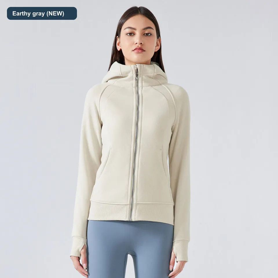 LS-B0581 Women's Cotton Yoga Cover-Up in Earthy gray (NEW), original product photograph