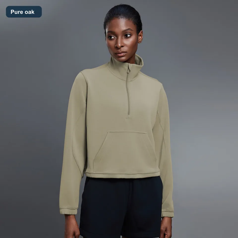 LS-B0590 Women's Modal Yoga Cover-Up in Pure oak, original product photograph
