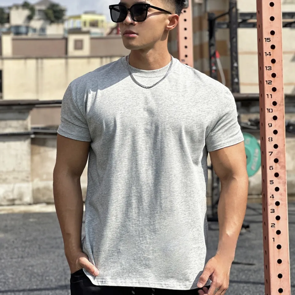 LS-B0627 Heather Grey front view — original product photograph
