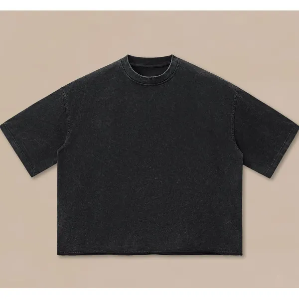 LS-B0650 Washed Black front view — original product photograph