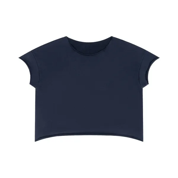 LS-B0651 320 GSM Blank Premium Heavyweight T-Shirt in Sapphire Blue, original product photograph