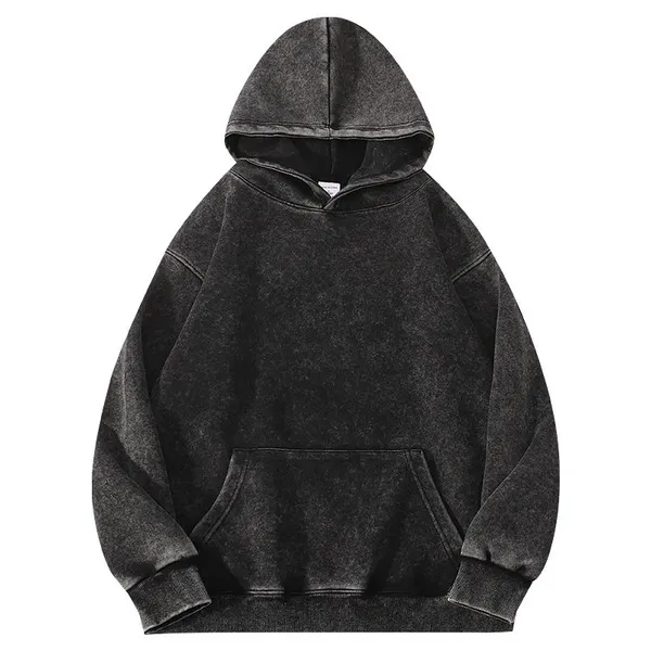 LS-B0657 Wax Dyed Black front view — original product photograph