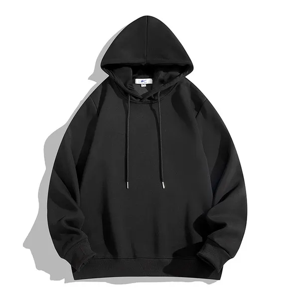 LS-B0665 Black Sweatshirt front view — original product photograph